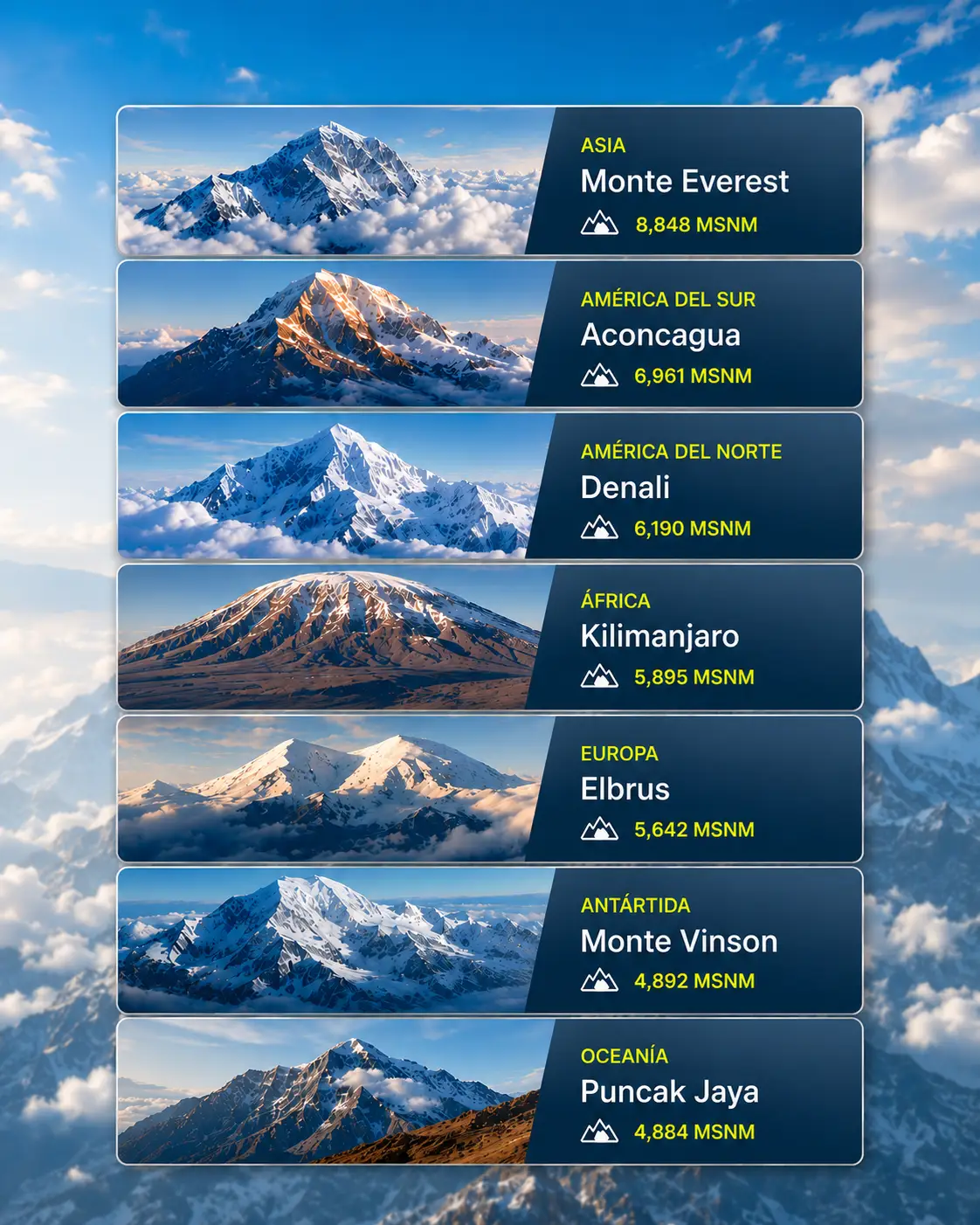 7 Summits David Quijano